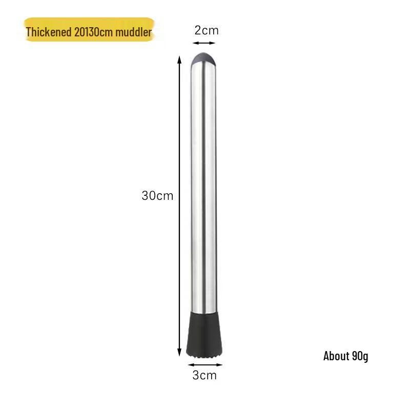 Stal nierdzewna Kruszarka do lodu i wyciskarka w formie pałeczki do koktajli