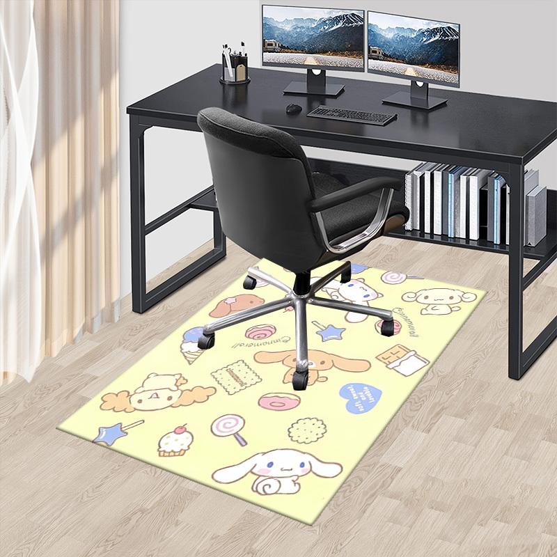 

Cinnamoroll Anime Cartoon Chair Mat - Non-Slip Rug for Office, Home Decor, Living Room, Bedroom, Game Room & Dormitory Carpet.E076 60cm by 90cm