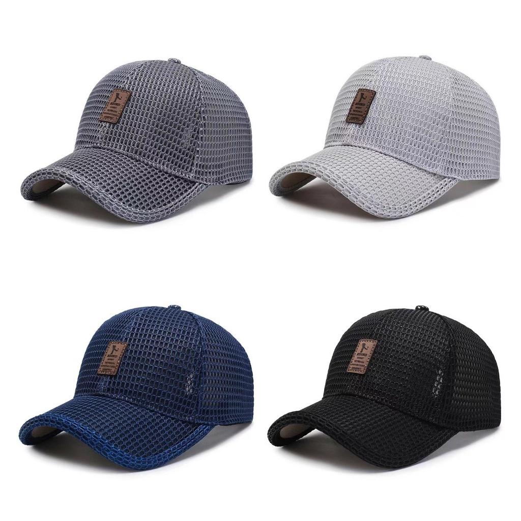 Baseball Mesh Breathable Sun Hat Sunscreen  Sporty Fashionable Outdoor Versatile