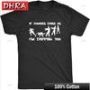 Unisexs If Zombies Chase Us Im Tripping You Funny Graphic Novelty Halloween T Shirt Minimalist Creative Tshirts Chic Edgy Simple