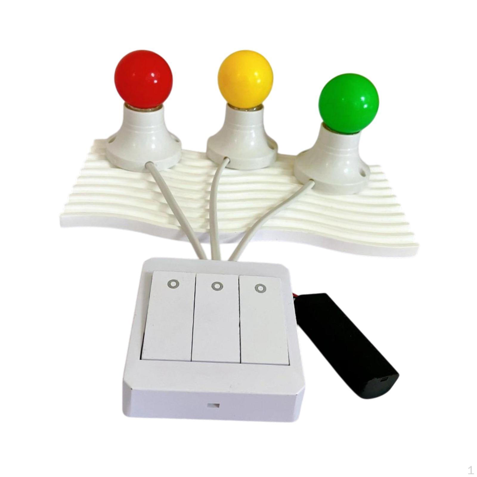 

Бизиборд DIY аксессуары просветление выключатель свет обучающая деятельность сенсорная деятельность для Tricolor