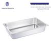 304 Edelstahl Gastronorm Lebensmittelbehälter