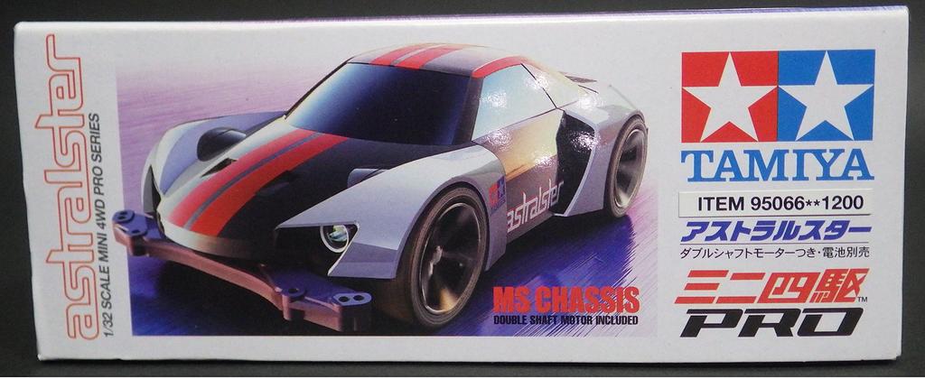 Mini 4WD Astral Star Aluminum Metallic (MS Chassis)