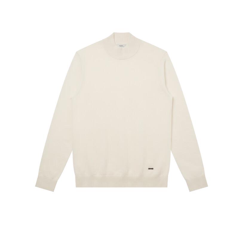 HAZZYS Men's Winter Cashmere Mock Neck Sweater