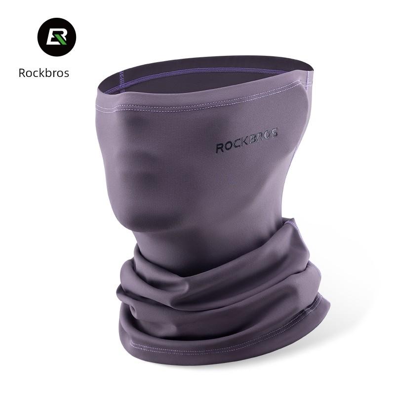 Rockbros Warming Kerchief Cold Mask Towel Neckerchief Cover Fleece Magic Headband Winter Men and Women Riding Equipment