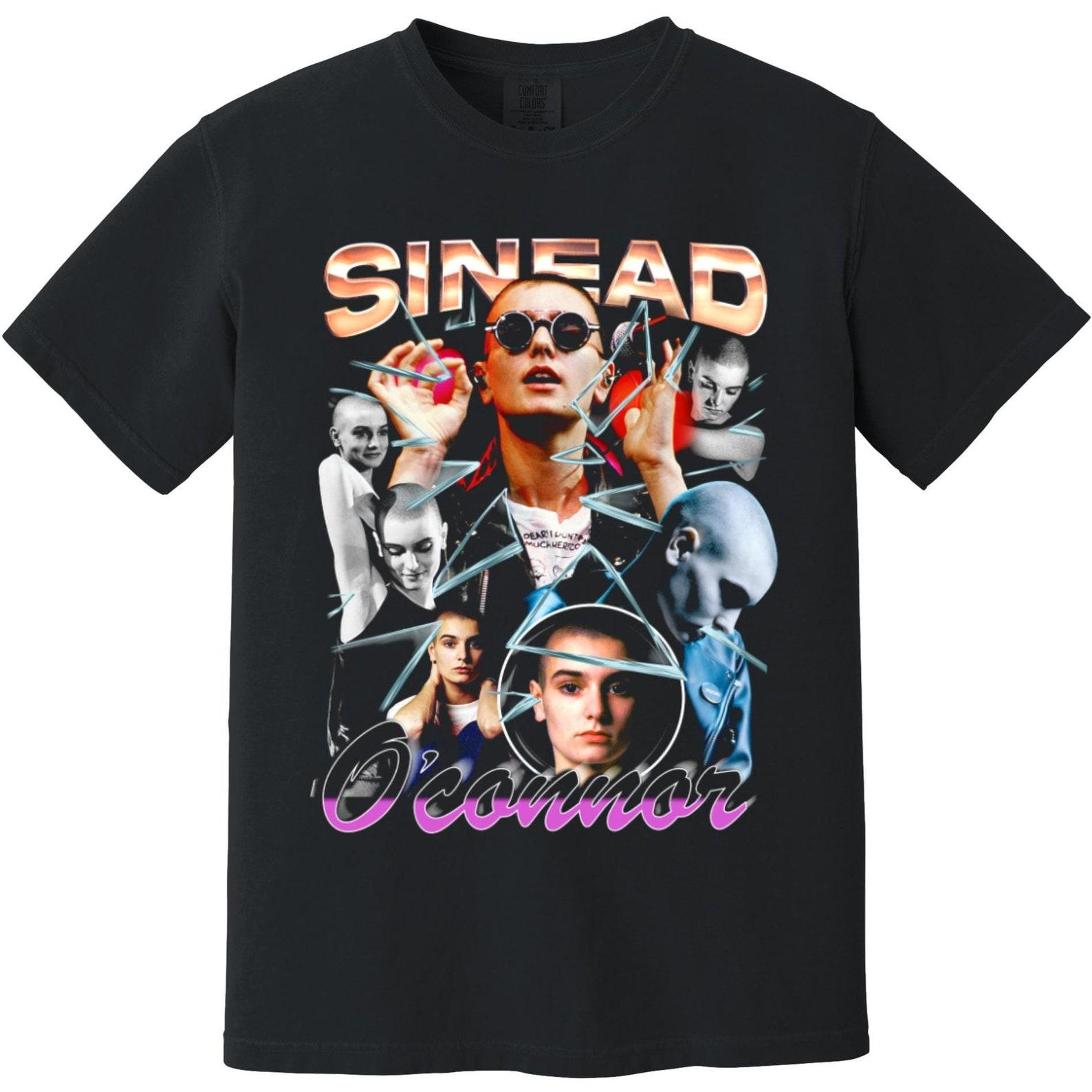 Sinéad O Connor Heavyweight T-Shirt - Irish Singer Songwriter - Activist - Nothing Compares 2 U 2XL