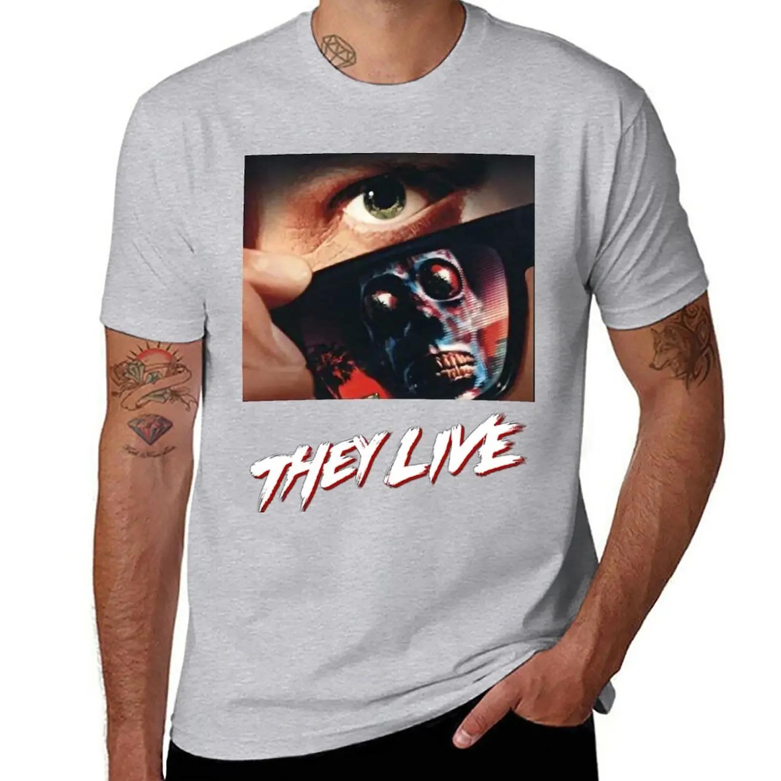 They Live TShirt cute clothes kawaii clothes mens graphic tshirts funny S