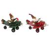 Metal Christmas Ornament - DKD Home Decor - Airplane - Red and Green - 36.5x23x25 Cm - Religious Theme - Fragile