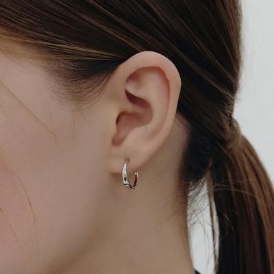 [Edition Y] Allure Hoop (W) Earrings S HL5E64503WBXXX