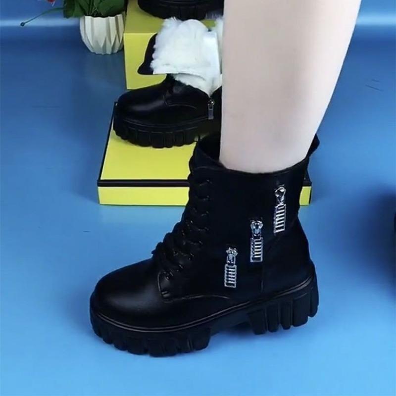 New Height-increasing Shoes, Martin Boots, Single Boots for Slimming, Versatile, Short Boots for Petite Women