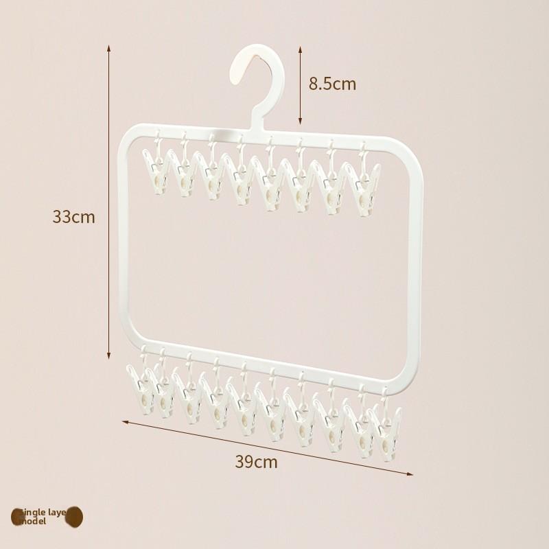 

Многозажимные вешалки для детской одежды, детские вешалки, сушилка для носков, органайзер для шкафа