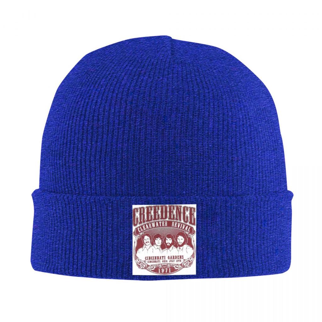 Creedence Clearwater Revivals Warm Knitted Cap Winter Knit Bonnet Hat Skullies Beanies Hip Hop Caps for Unisex