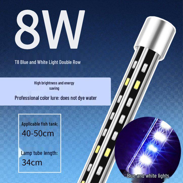 LED Fish Tank Light: Waterproof, Super Bright, Submersible Aquarium Light for Arowana.