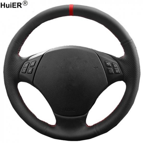For BMW E90 320 318i 320i 325i 330i 320d X1 Hand Sewing Car Steering Wheel Cover
