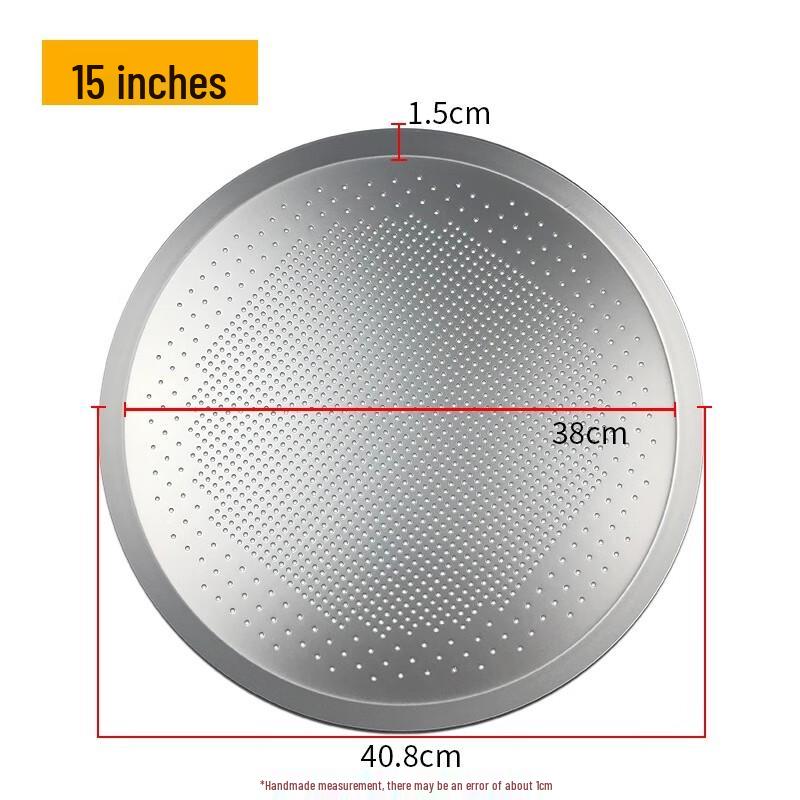 Anodized Aluminum Perforated Pizza Pan