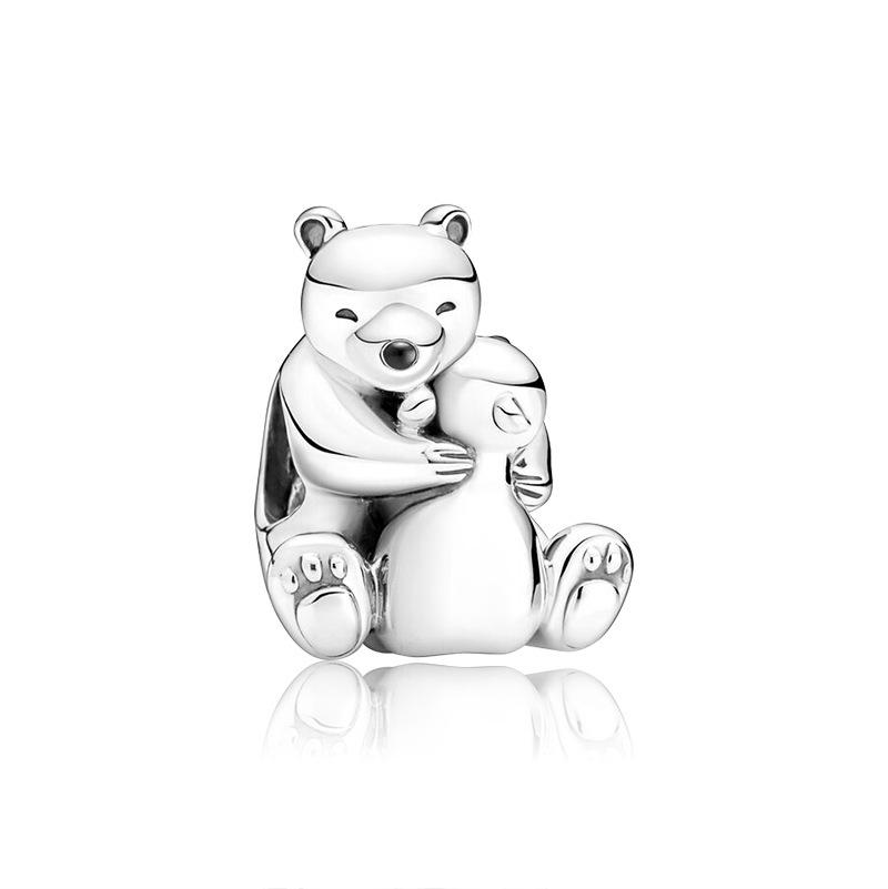 925 Silver Animals Series Charms Dog Cat Bear Pets Beads Fit Bracelet Necklace DIY Woman Pendants Fine Jewelry