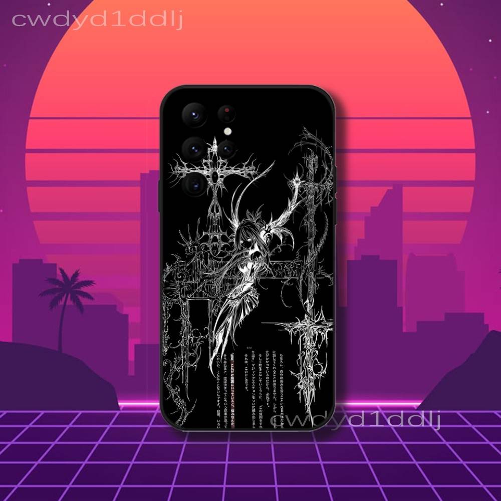 G-Gothic Cyber Sigil Cybersigilism Phone Case For Samsung S10,S21,FE,S21 ,S26,S25,S24,S23,Ultra,S9,S22,Plus Black Shockproof
