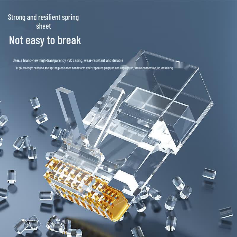 BOSENDE Cat6 RJ45 Unshielded Network Plugs