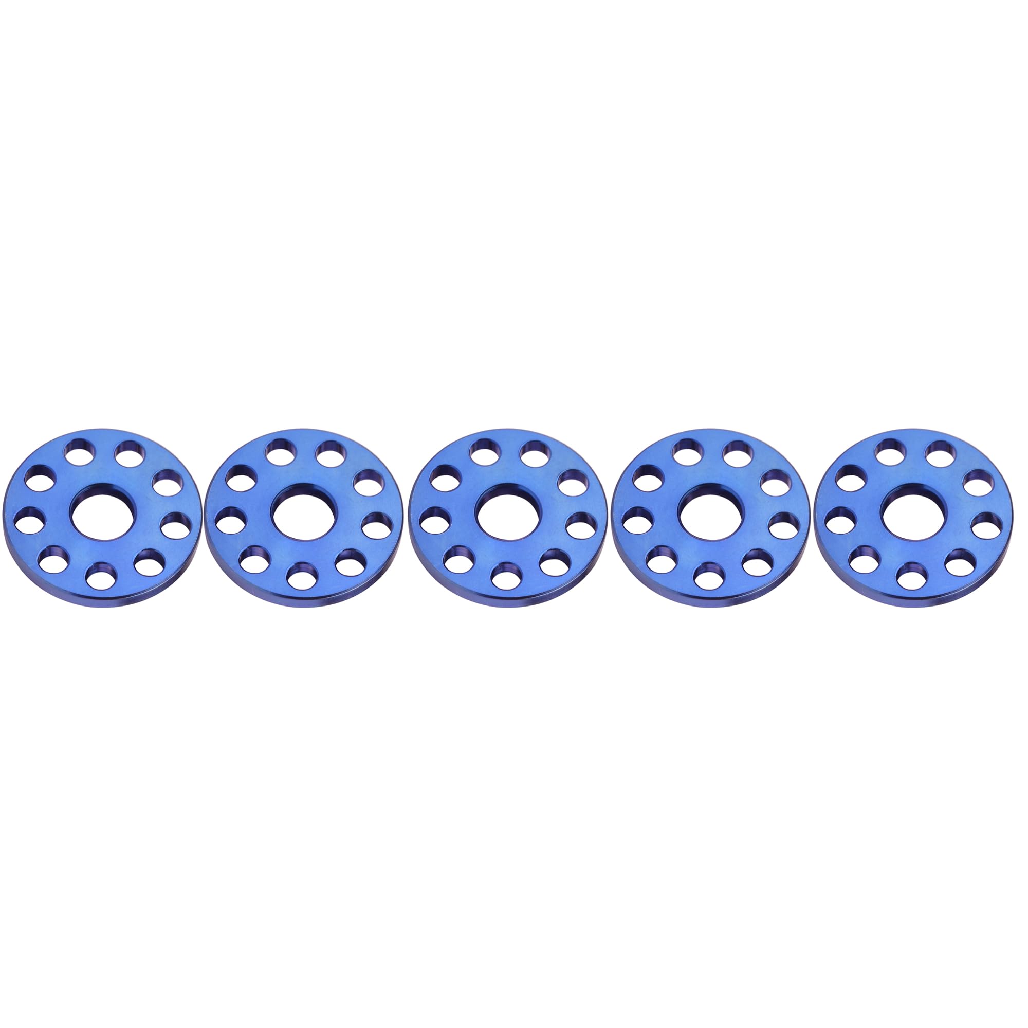 Ruifu Titanium Alloy Gasket M6 M8 M10 9 Holes Flat M10 синий