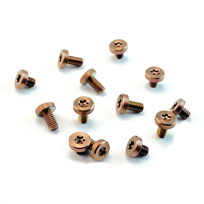 4 bucăți bricolaj cuțit mâner șurub cuțit pliabil tijă T8 prune șurub opuse blocare nit instrumente cuțit șuruburi de fixare