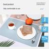 Double-Sided Luxury Nordic Leather Table Mat: Waterproof, Oil-Proof, Heat-Insulating, Non-Slip, Rectangular Design