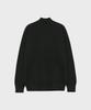 LEIRE Minimal Wool Mock Neck Knit [Black]