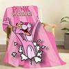 Interesting Cartoon P PINK K P PANTHER S Cute Blanket Soft Throw Blanket Home Bedroom Bed Sofa Picnic Travel Office Blanket Gift