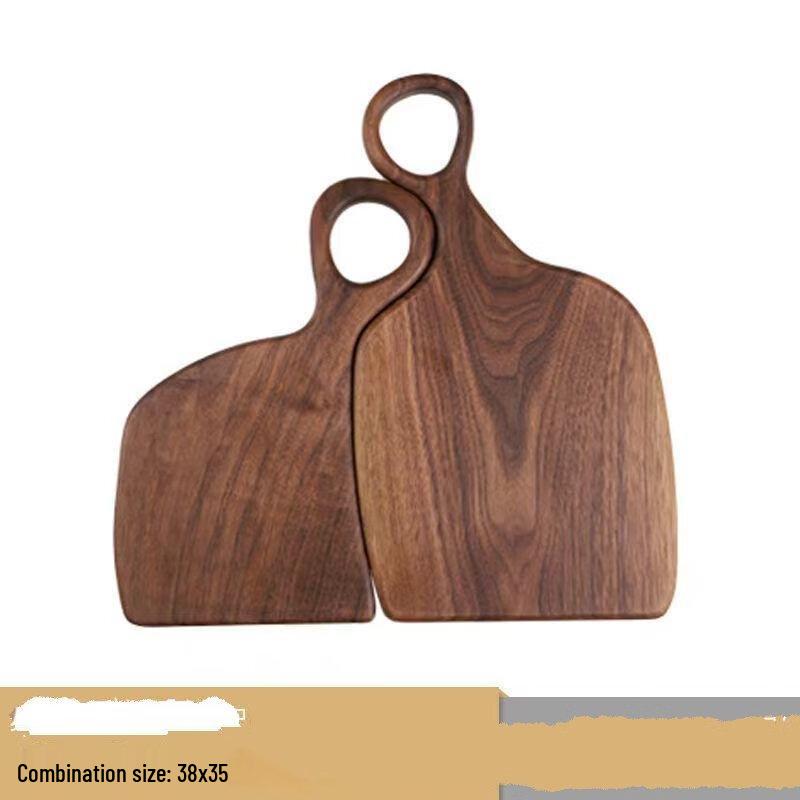 ZISIZ Black Walnut Double-Sided Cutting Board