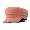 Beret Color Solid Hat Unisex Cotton Winter Knitted Flat Cap For Wear Outdoor