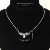 Hot Selling Bridal Necklace - Water Drop Zirconia Design with Diamond-Inlaid Details