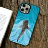 Whale Pattern Phone Case For iPhone 17,16,15,14,13,12,11 Plus,Pro Max,XS,Colorful Silver Black Cover