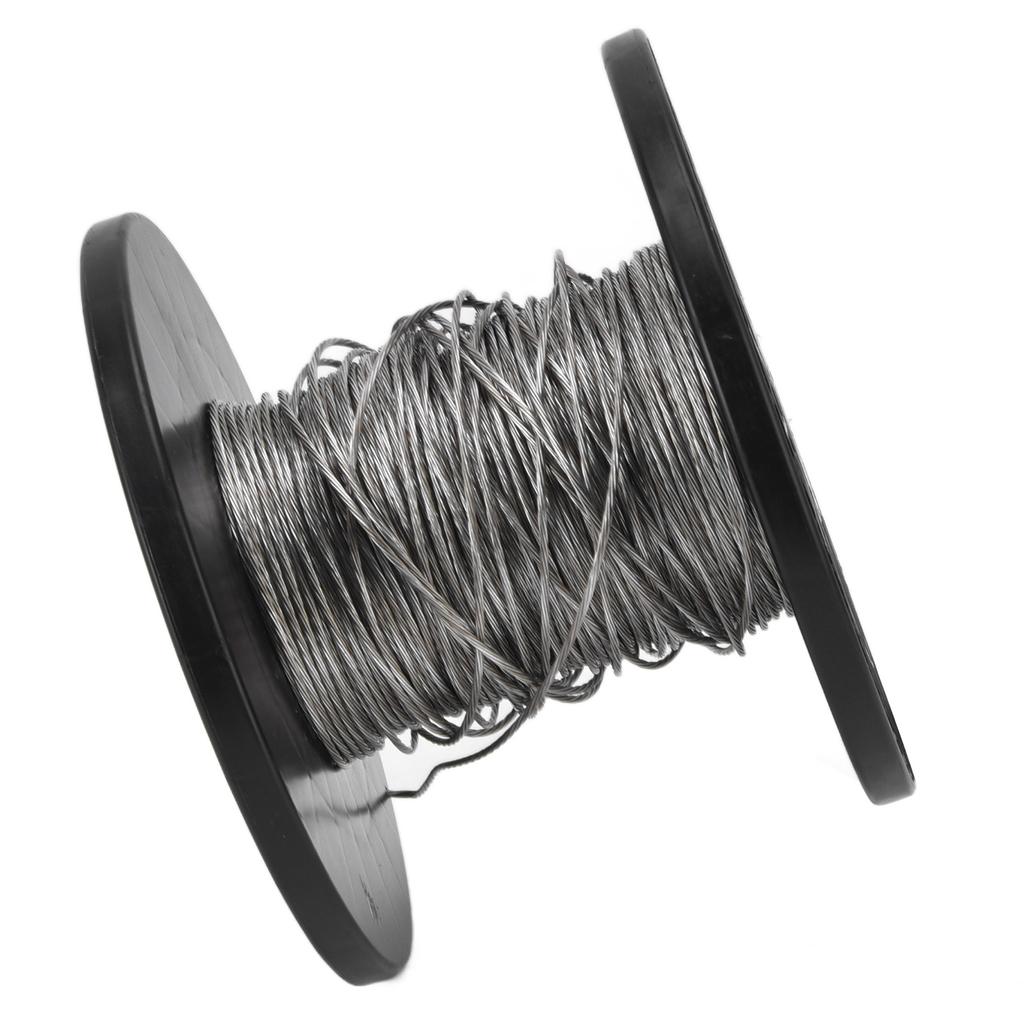 100m Filo Elettrificato Recinzione Elettronica Impulso Alta Tensione Recinzione Elettronica Fune in Lega di Alluminio Magnesio