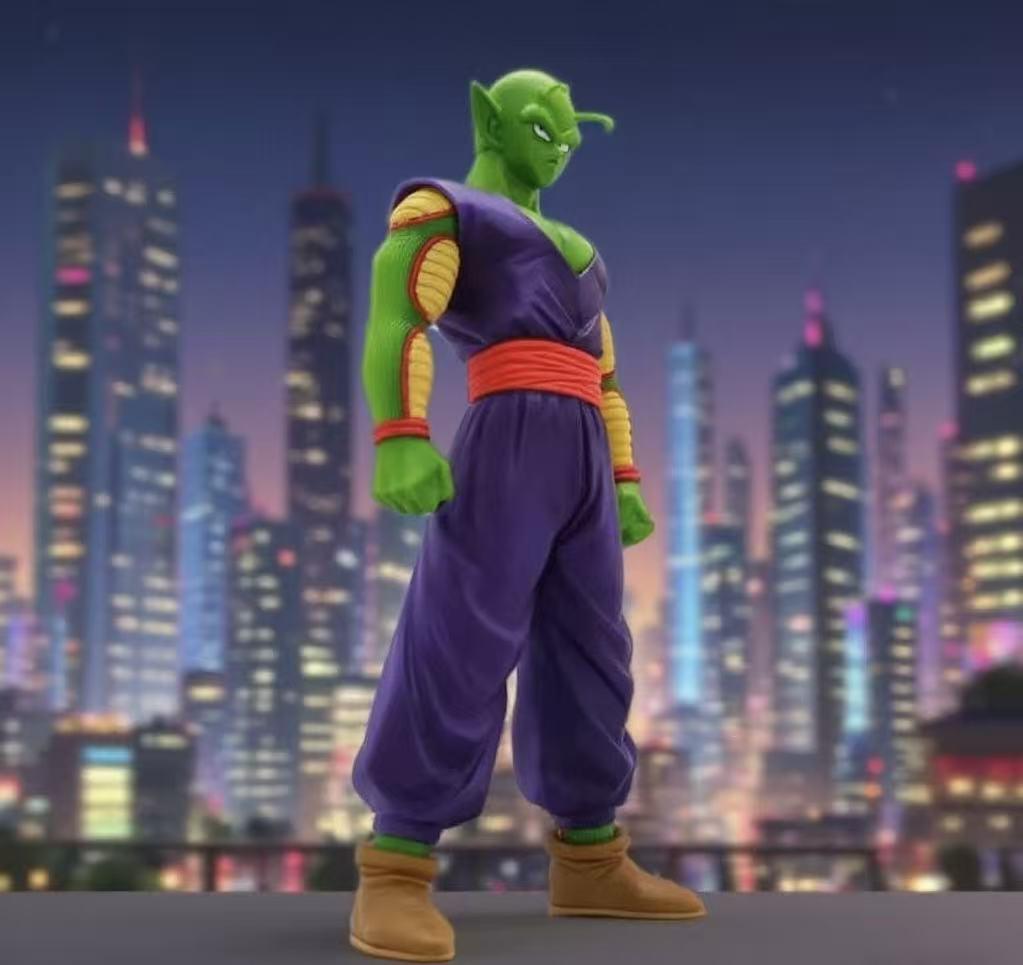 Dragon Ball High-Precision Figures: Piccolo, Dende, King Piccolo, Gohan, and Magic Boy with Cloak and Special Beam Cannon