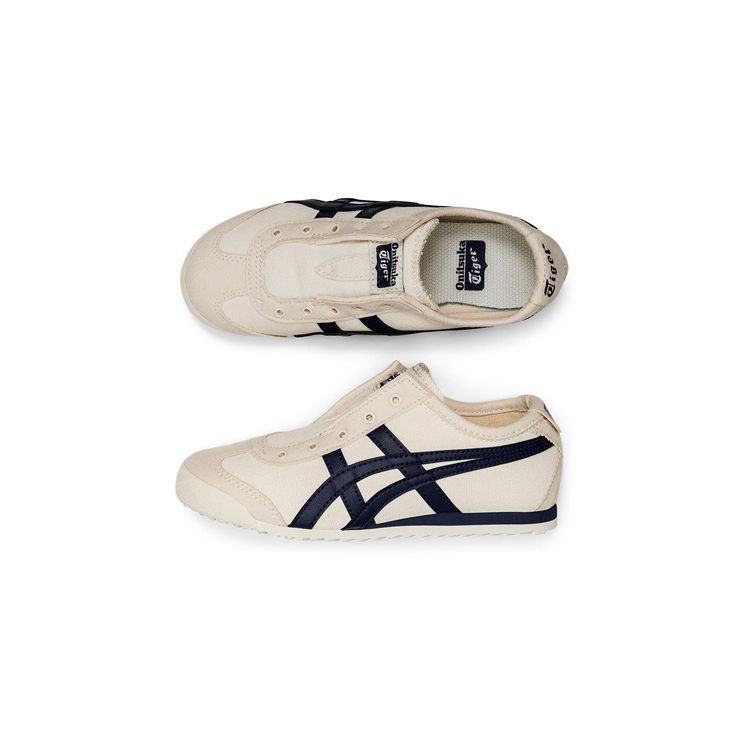 ONITSUKA TIGER Kids Mexico 66 Slip-On White Dark Blue 1184A085-200