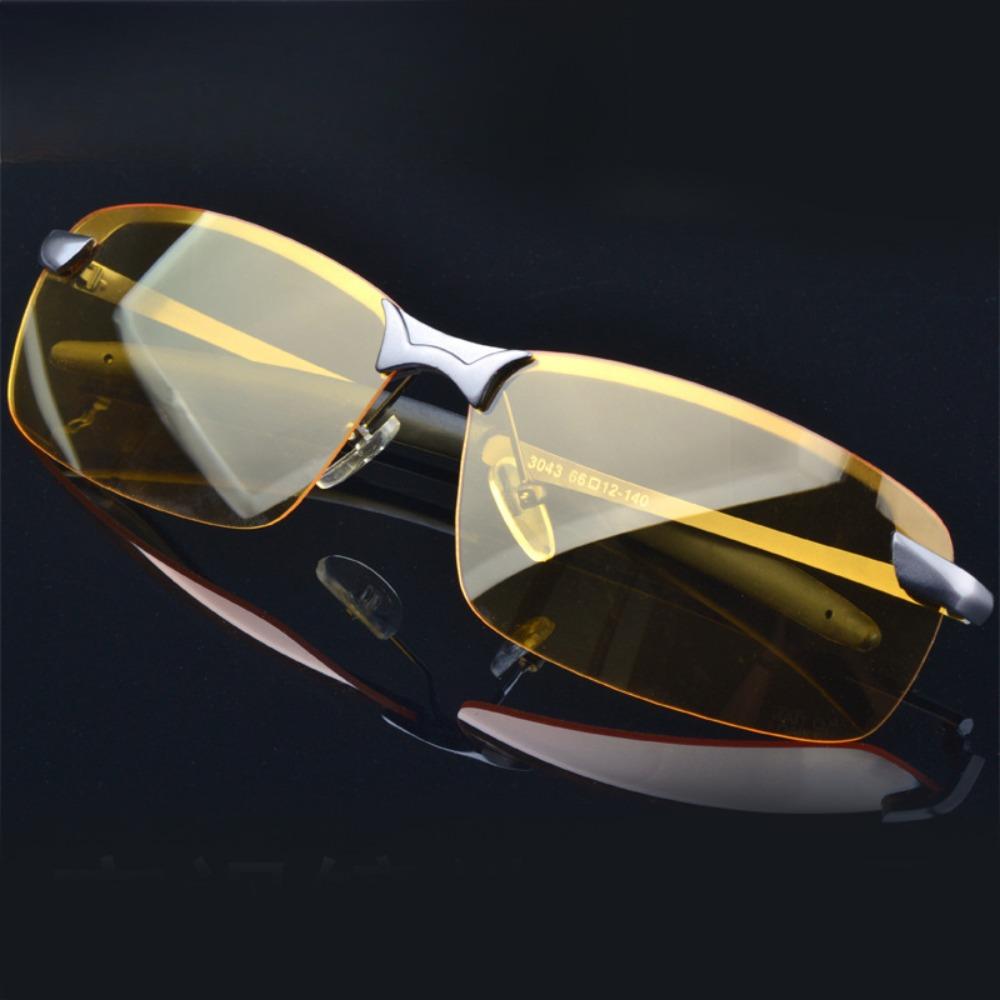 Aoron Night Vision Goggles for Driving, Night Vision Glasses for Drivers, Night Anti-glare Luminous Polarized Driving Glasses
