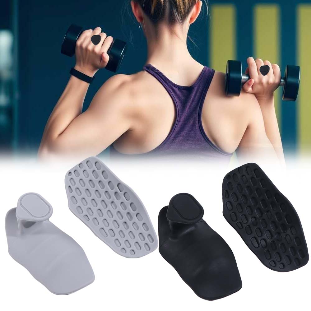 1 Pair Ergonomic Workout Gym Gloves Elastic Silicone Palm Grips Weight Lifting Grips  Gym/Fitness