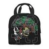 Battlefield 6 Funny Games Merch Insulated Lunch Bag For School Food Storage Bag Portable Thermal Cooler Lunch Box