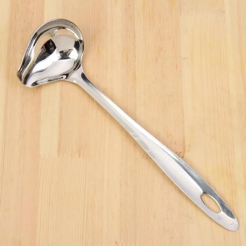 304 Stainless Steel Spoon , Hot Pot Cooking Spoon , Kitchen Oil Spoon , Creative Spoon , Spoon ,shaped Soup Ladle