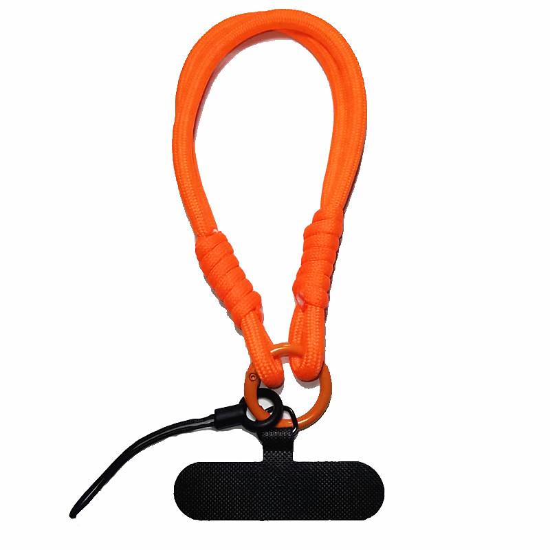 Creative Phone Lanyard Cute Woven Wrist Strap Multifunctional Security Wristband Earphone Anti-lost Short Rope Portable Keychain