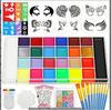 Set di Vernici per il Corpo Idrosolubili da 42 Colori per Pittura Facciale Festiva