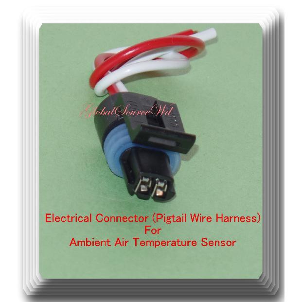 Electrical Connector of Ambient Air Temperature Sensor AX27 Fits: GM Cars