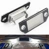 2 peças Luz de Placa LED Para Ford Focus MK2 Para Ford Focus C- MAX Lâmpada de Placa LED Sem Erro 6000k
