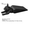 3D Printed Door Wedge French Bulldog Stopper Wedge, Dog Shape Doorstop, Windproof Anti-slip No Drilling Floor Doorstop for Home Office Bedroom