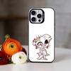 H-Hazbin Hotel A-Angel Dust Phone Case For iPhone 17,16,15,14,13,12,11 Plus,Pro Max,XS,Colorful Silver Phone case Funda Cover