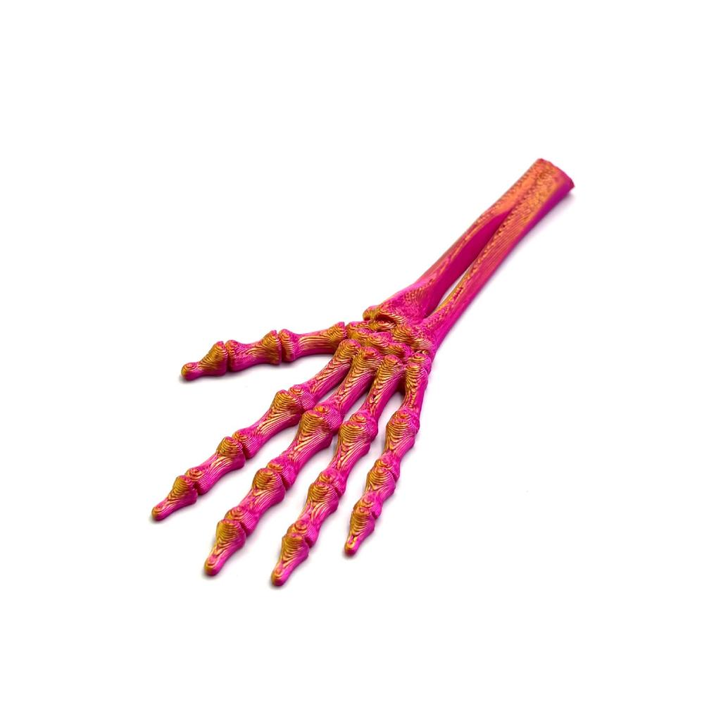 Hand Skeleton Ornament Festival Horror Decoration Props 3d Printed Toys