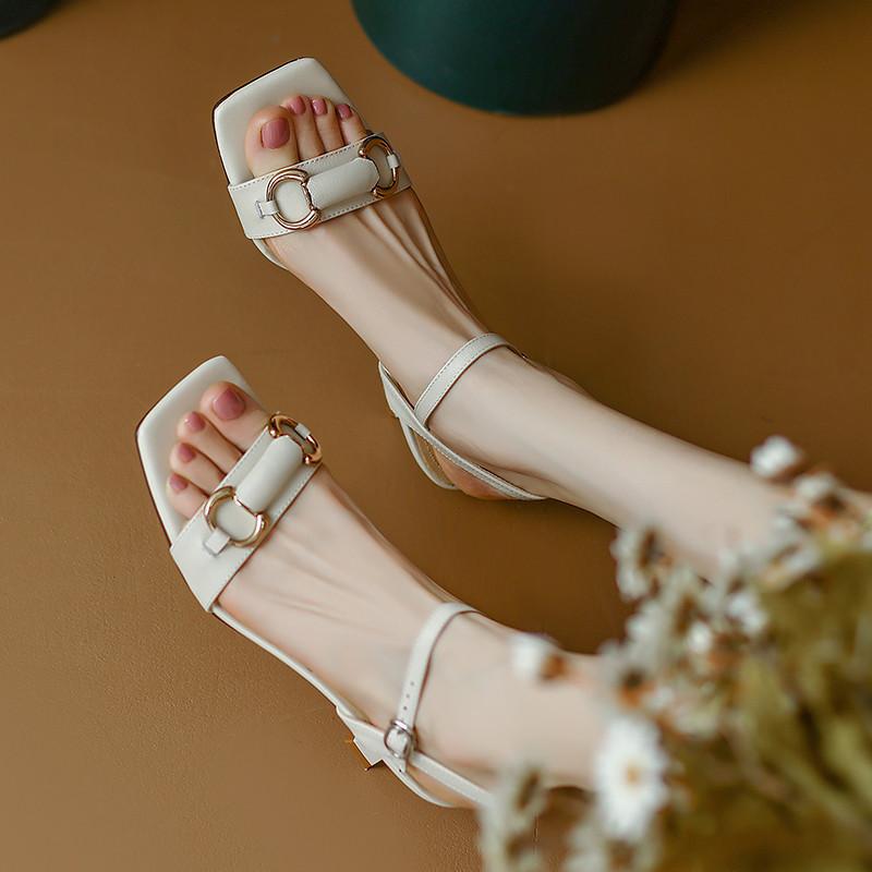 

Summer purple one-word sandals women s high heels stiletto summer fashion design versatile women s shoes 40