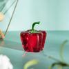 Artistic Glass Peppers Replicas Home Decoration Kitchens Table Centerpieces Shatterproof Design 45mm Size