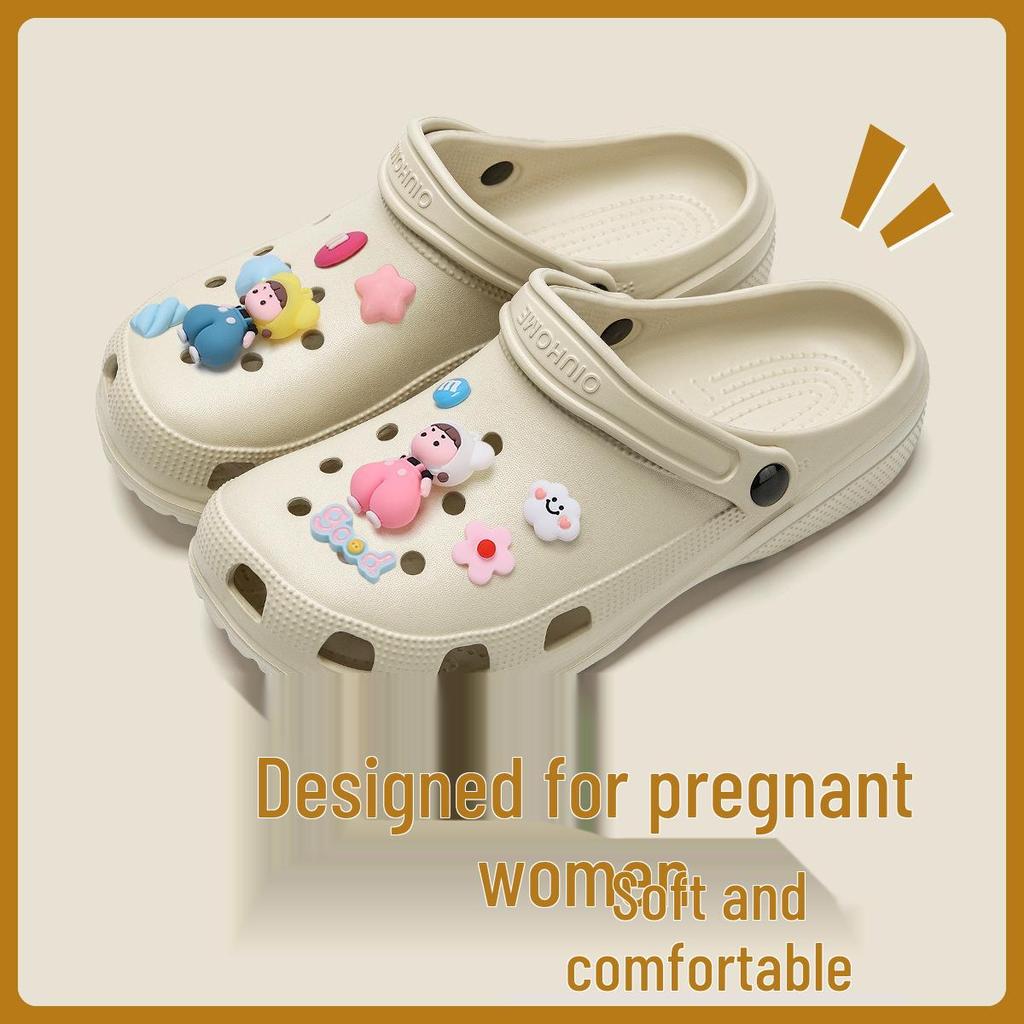 EVA rutschfeste Strandclogs Hausschuhe für Damen und Herren - Sommer Outdoor Schuhe mit dicker Sohle