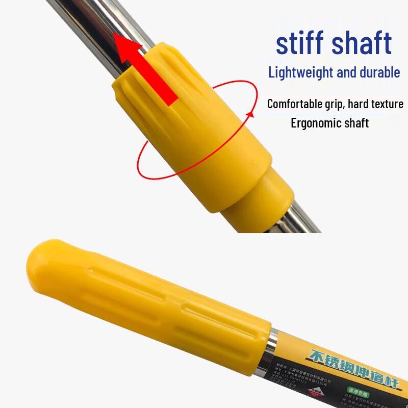 2m Telescopic Stainless Steel Roller Brush Extension Pole