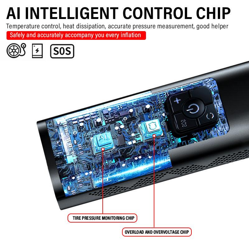 1pc Portable Car Inflation Pump Charging Air Pump Tire Inflator For Porsche Boxster Cayenne Panamera Macan Cayman 911 918 996 917 991